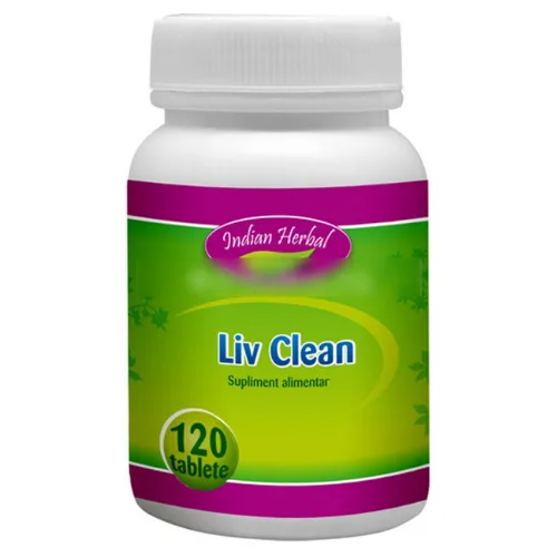 Liv Clean 120cpr, Indian Herbal