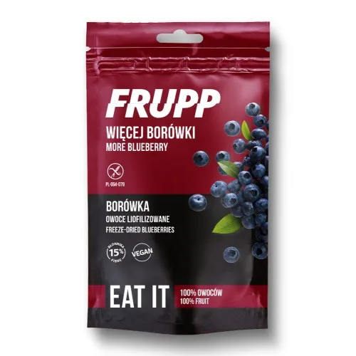 Afine Liofilizata, fara gluten, Frupp, 15 g