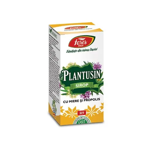 Sirop Plantusin cu Miere, Propolis si Vitamina C 100ml Fares
