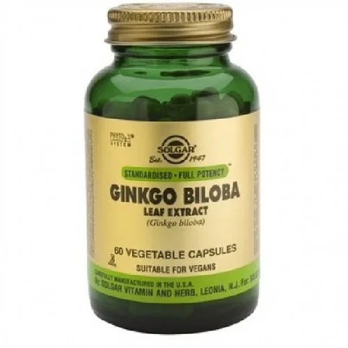 Extract din Ginkgo Biloba 60cps Solgar