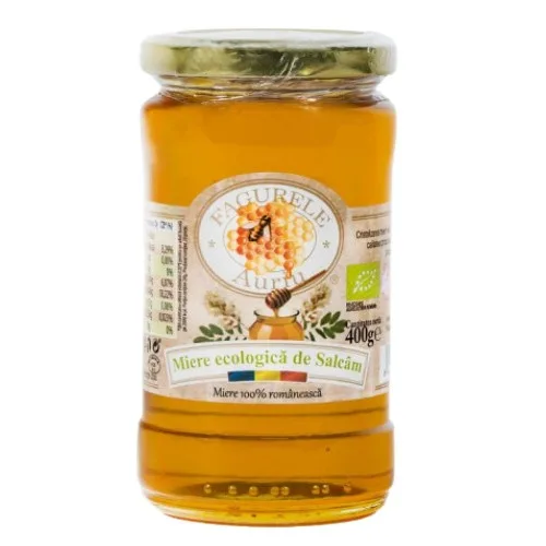 Miere Salcam, Eco, 400g, Fagurele Auriu