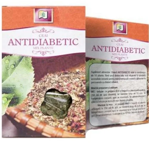 Ceai Antidiabetic 50gr. Stef Mar