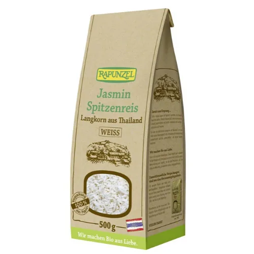 Orez Jasmin cu Bob Lung, Natur,Eco,500gr Rapunzel