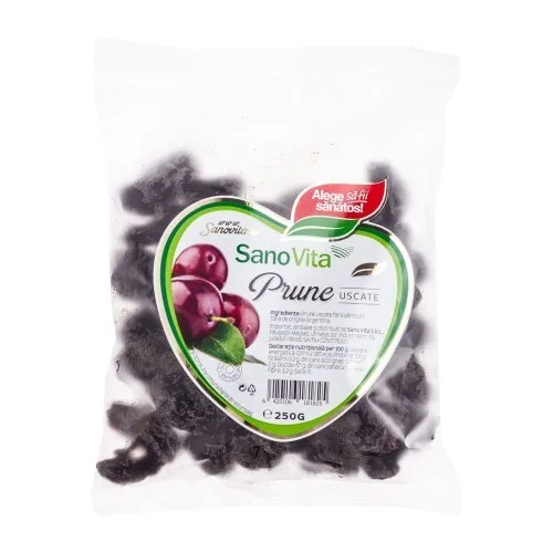 Prune Uscate 250gr SanoVita