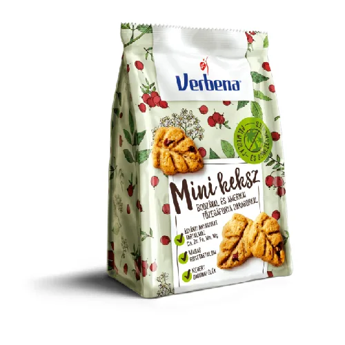 Biscuiti Mini cu Gust de Soc si Merisor American Verbena 40g