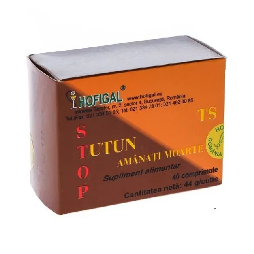Tutun Stop 40cpr Hofigal