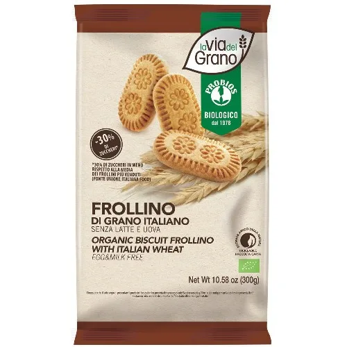 Biscuiti din Faina de Grau Frollino Eco 300gr Probios