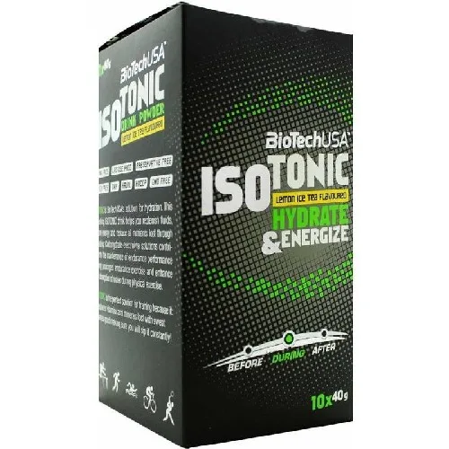 Pachet Iso Tonic 10*40gr Lemon Ice Tea BiotechUSA