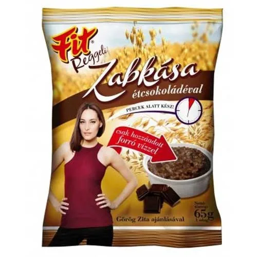 Terci de ovaz Mic Dejun Ciocolata, 65g, Fit
