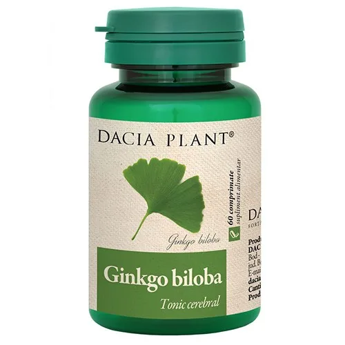 Ginkgo Biloba 60cpr Dacia Plant
