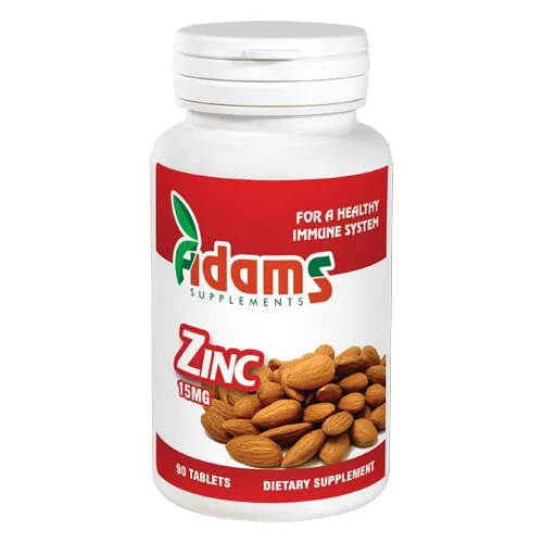 Zinc15mg 90tab Adams Supplements