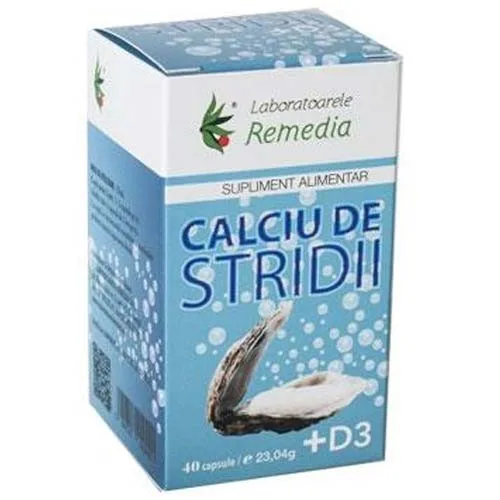 Calciu de Stridii, 40cpr, Remedia