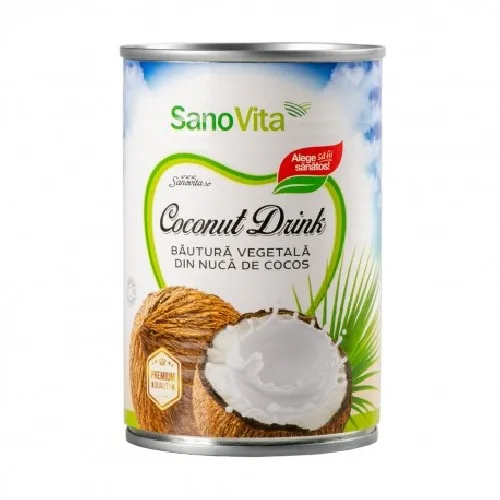 Bautura Vegetala din Nuca de Cocos, 400ml, Sano Vita