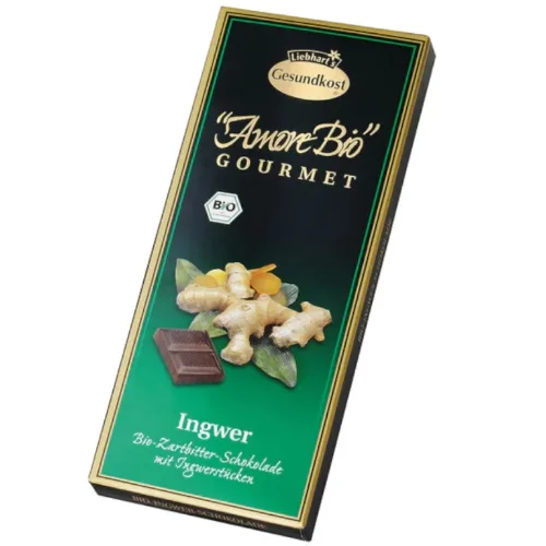 Ciocolata Amaruie Cu Ghimbir 100g, Pronat