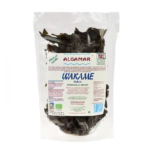 Alge Marine Wakame Bio 100gr  Algamar