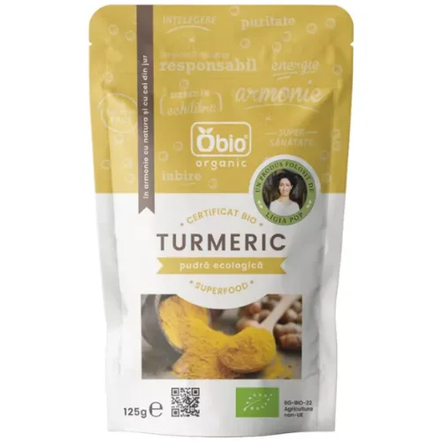 Turmeric Pudra Eco 125gr Obio
