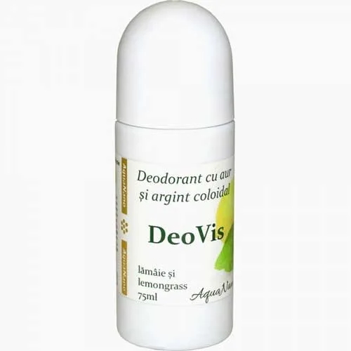 Deodorant cu Lamaie si Lemongrass, DeoVis, 75ml, AquaNano