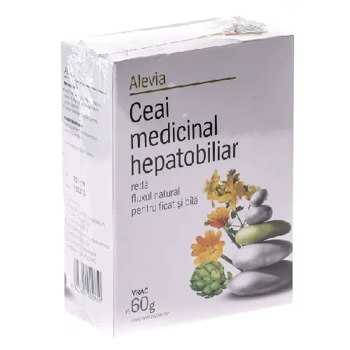 Ceai Medicinal Hepatobiliar 60gr Alevia