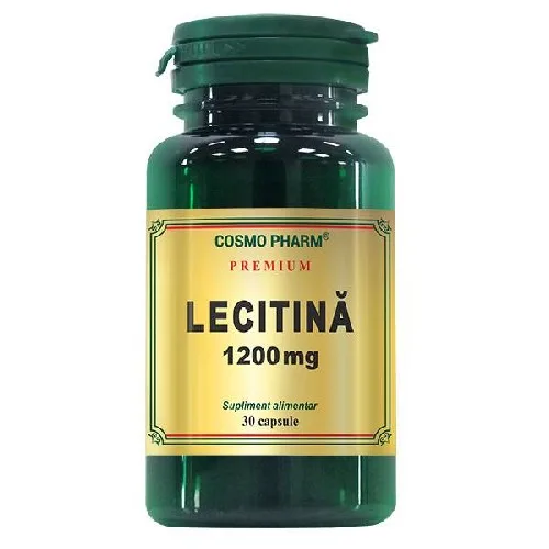 Lecitina Premium 1200mg, 30cps, Cosmo Pharm