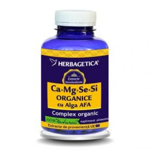 Ca+Mg+Se+Si, 120cps, Herbagetica