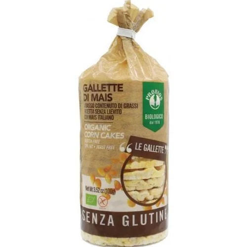 Paine din Porumb cu Sare Eco 100gr Probios