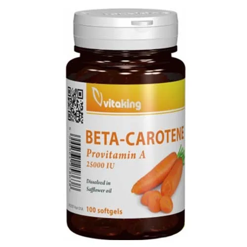 Betacarotene 25000iu 100cps, Vitaminking