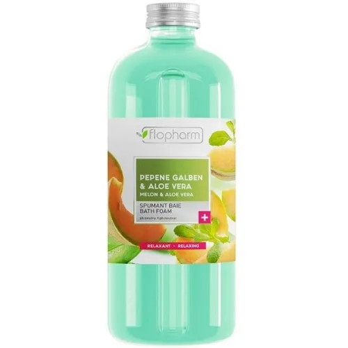 Spumant de baie cu Pepene Galben si Aloe Vera, 1L, Flopharm