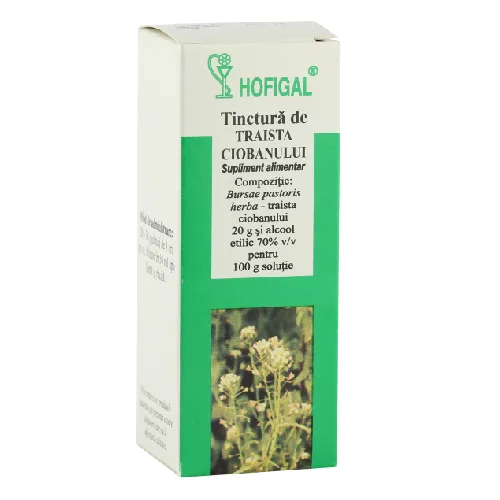 Tinctura Traista Cioban 50ml Hofigal
