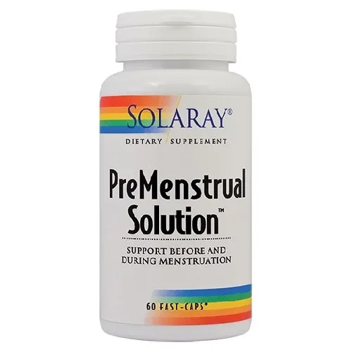Premenstrual Solution, 60cps, Solaray