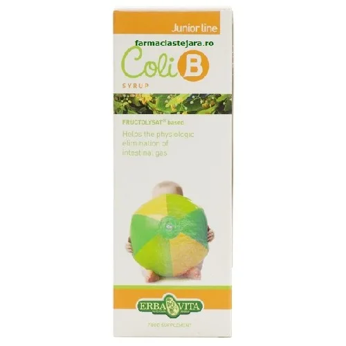 Coli B Sirop (cu indulcitor)  150ml Erba Vita