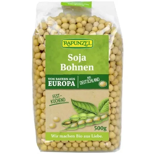 Boabe De Soia Eco 500g, Rapunzel