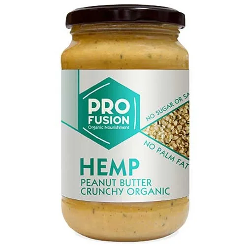 Unt de Arahide si Seminte de Canepa Bio 350gr Profusion