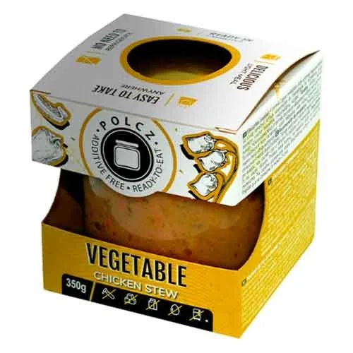 Tocana de Pui cu Legume 350gr Polcz