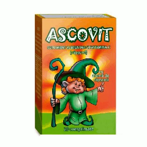 Ascovit Capsuni 20cps. Europharm