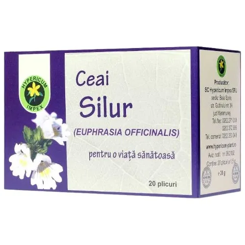 Ceai Silur, 20 plicuri, Hypericum
