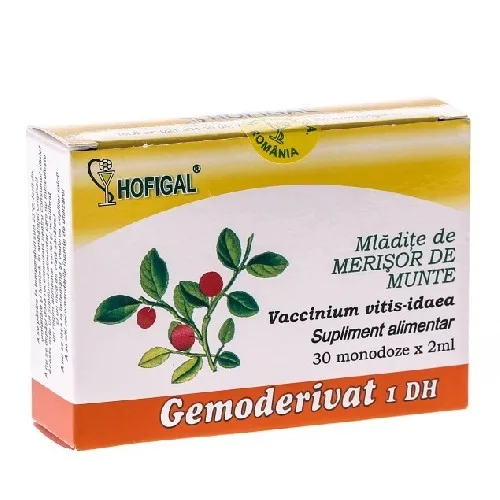 Gemoderivat Mladite de Merisor de Munte, 30mdoze, Hofigal