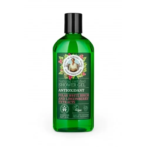 Gel de Duș cu Extract de Mesteacan Alb și Merișoare 260ml 