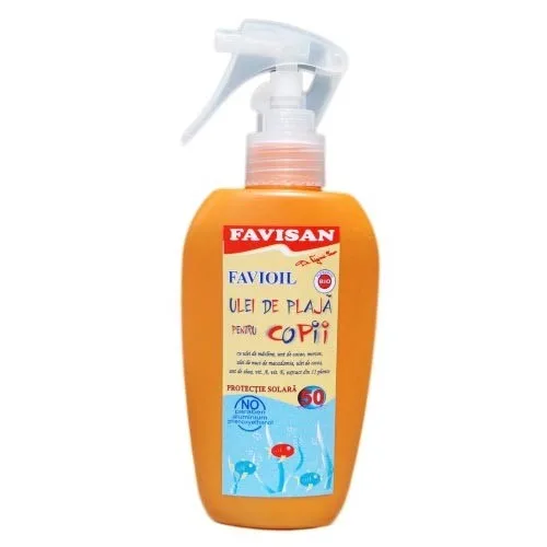 Favioil Ulei de Plaja Copii SPF50 125ml Favisan