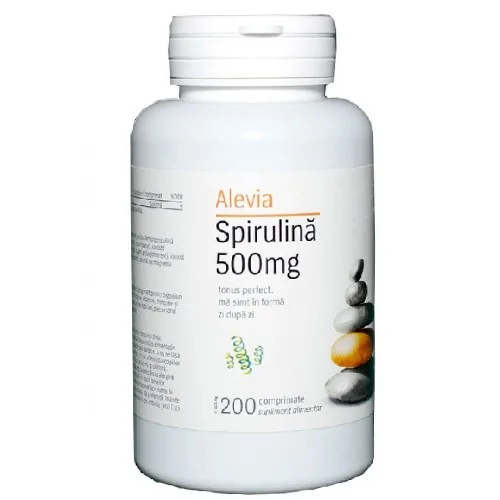 Spirulina 500mg 200cpr Alevia