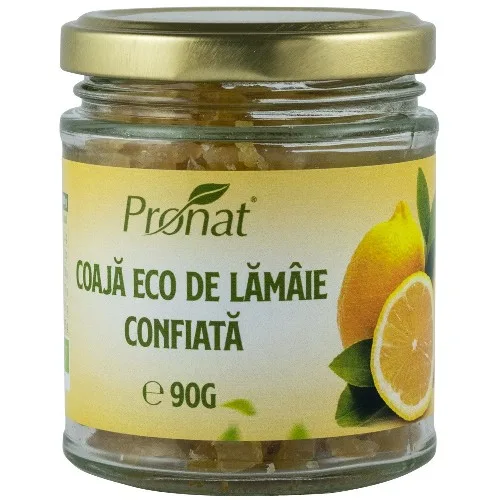 Coaja Lamaie Confiata Eco, 90g, Pronat