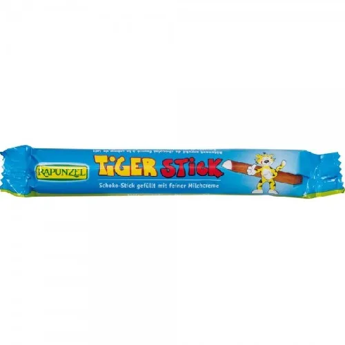 Tiger Stick - Baton cu lapte integral, 22g, Rapunzel