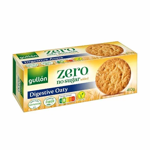 Biscuiti Digestivi fara Zahar cu Indulcitori 400g Gullon