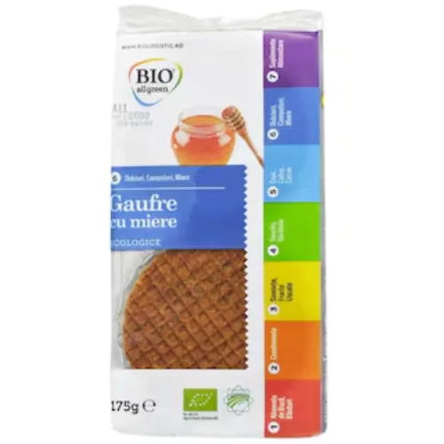 Gaufre cu Miere Eco 175gr Bio Allgreen