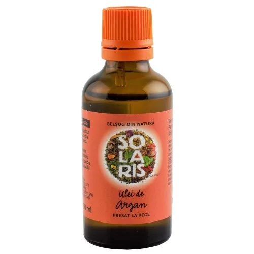 Ulei de Argan Presat la Rece 50ml Solaris