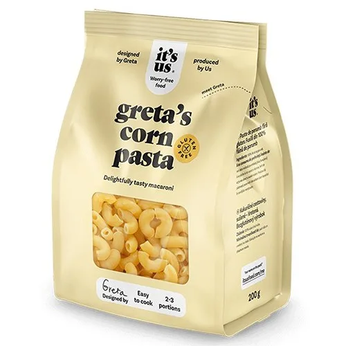 Macaroane din Porumb fara Gluten 200gr It's Us