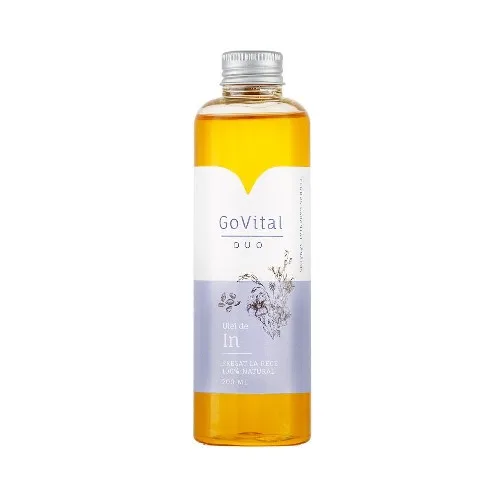 Ulei de in, presat la rece, 200ml, Govital