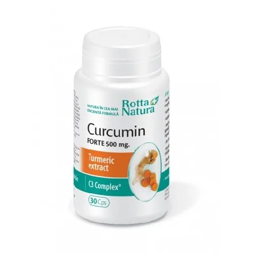 Curcumin Forte 500mg 30cps Rotta Natura