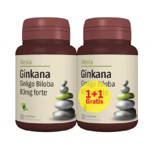 Ginkana 40mg 30+30cpr GRATIS Alevia