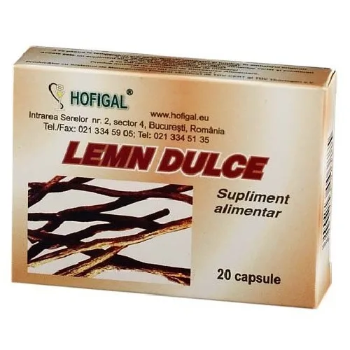 Lemn Dulce 20cps Hofigal