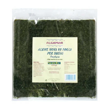 Alge Nori pentru Sushi 30gr-10folii Algamar